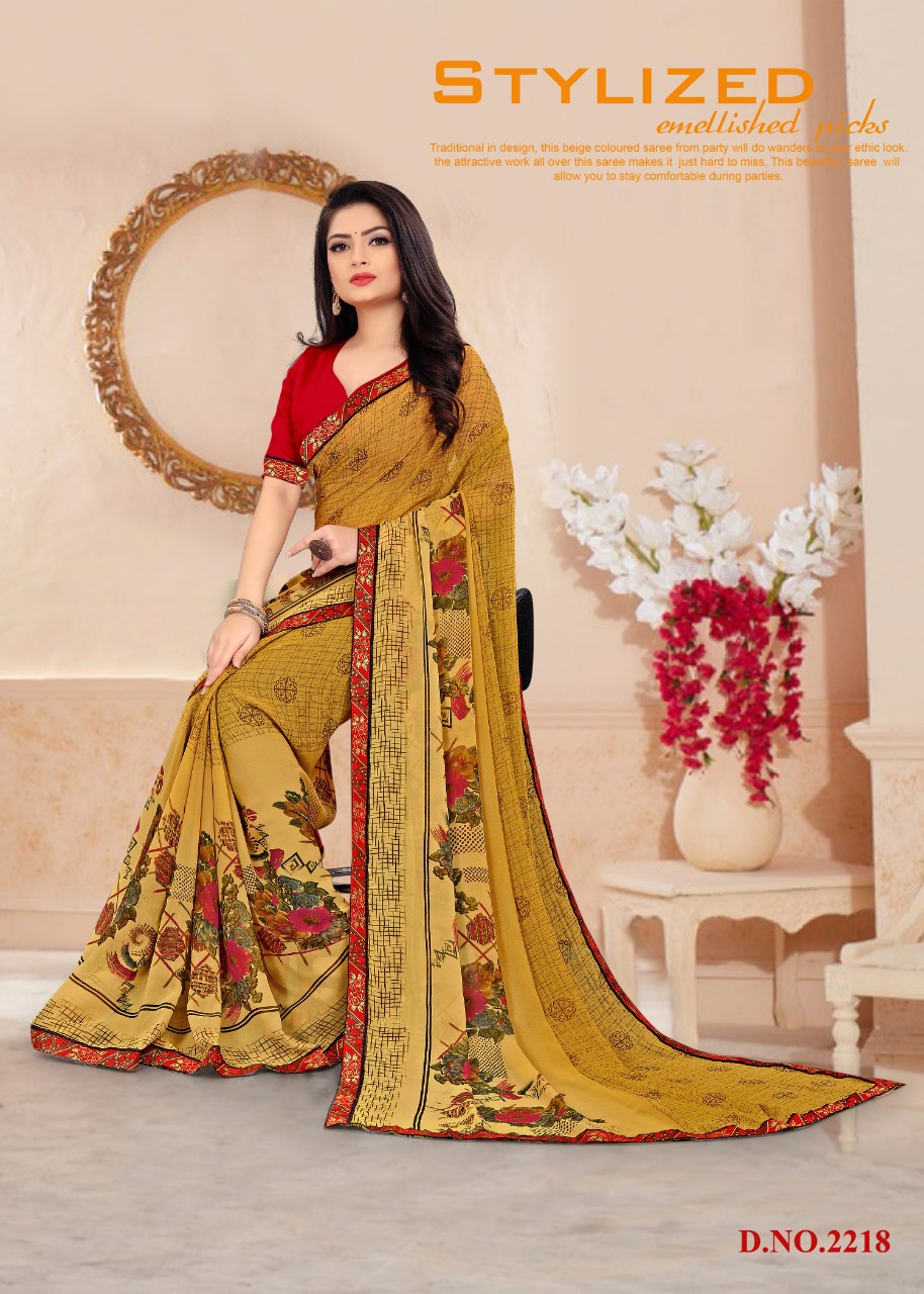 Fc Presents Sparsh Vol 5 Casual Wear Saree Collection