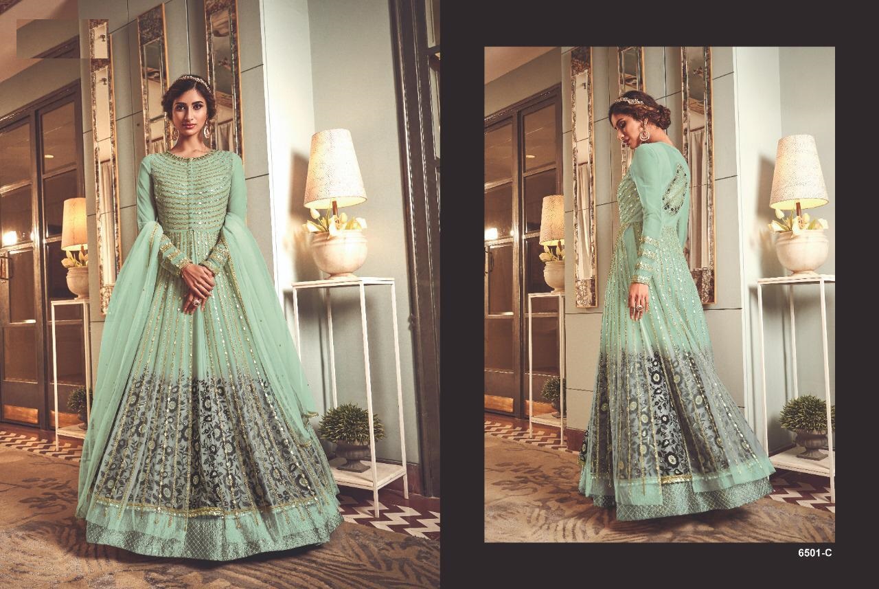 Swagat By  Super Hit 6501 Colors Designer Suits Collection