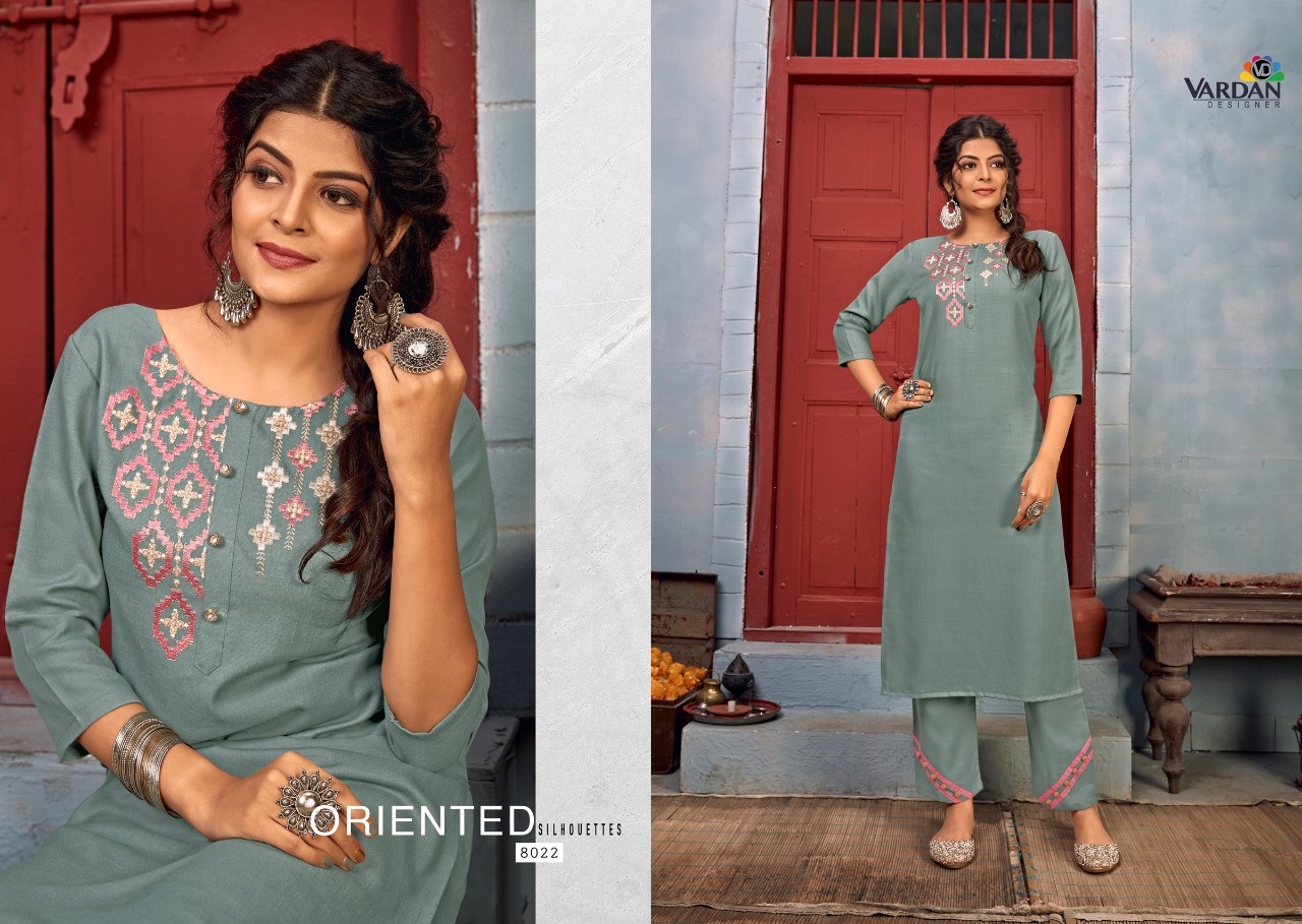 Vardan Presents  Jhumka  Vol  2 Kurti With Bottom Collection
