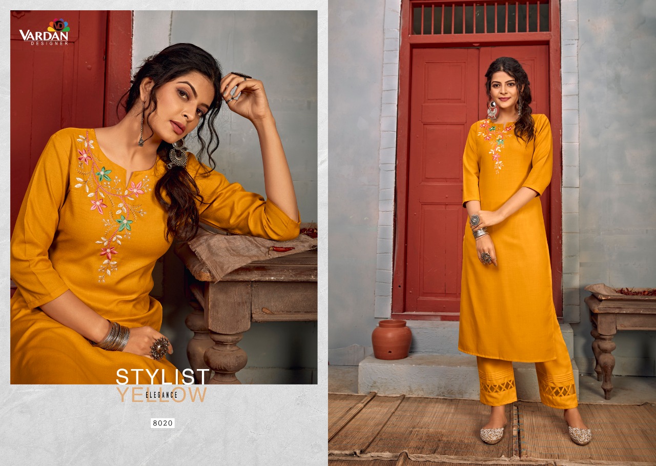 Vardan Presents  Jhumka  Vol  2 Kurti With Bottom Collection