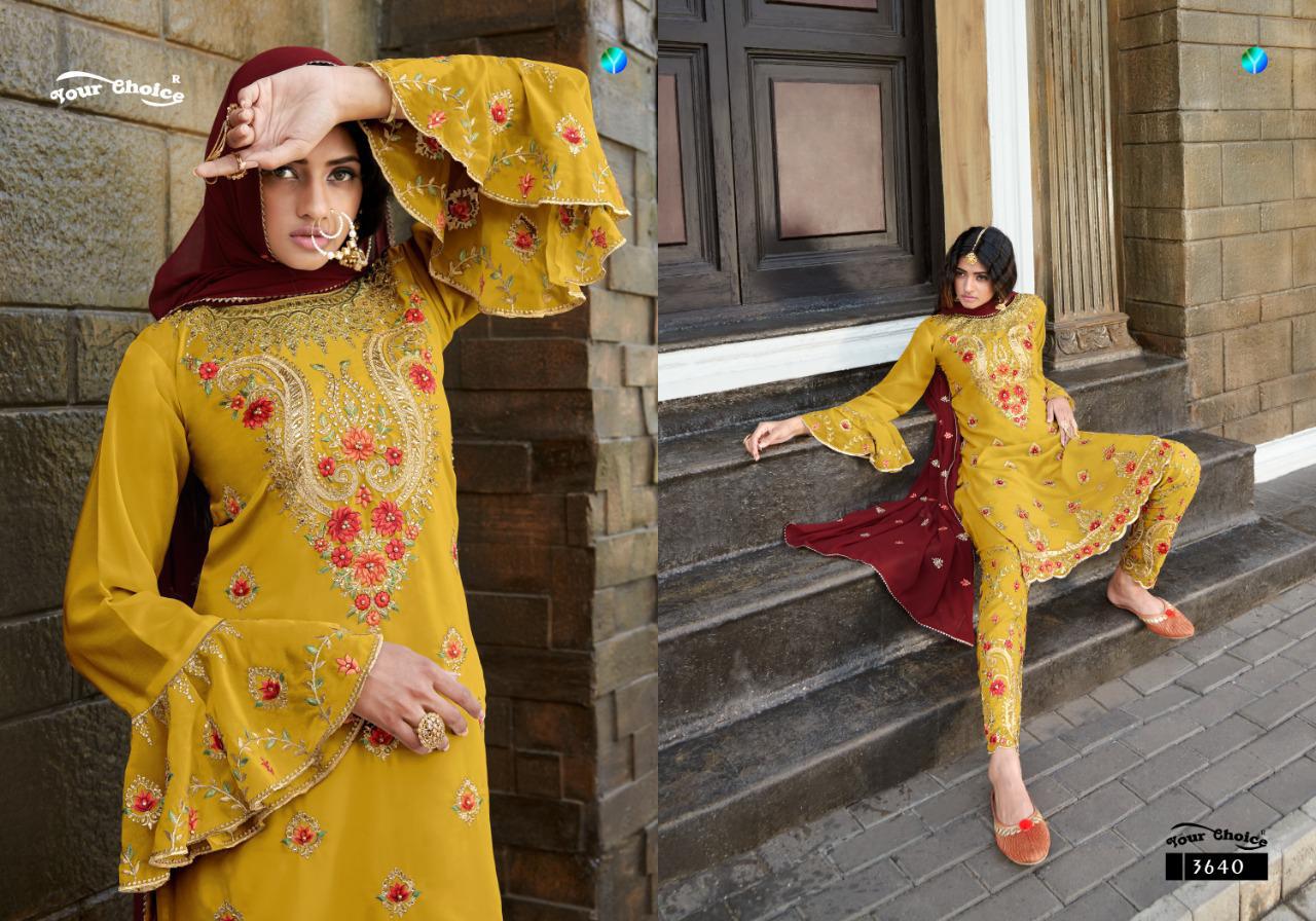 Y.c Presents Meenaz  Designer Salwar Suits Collection