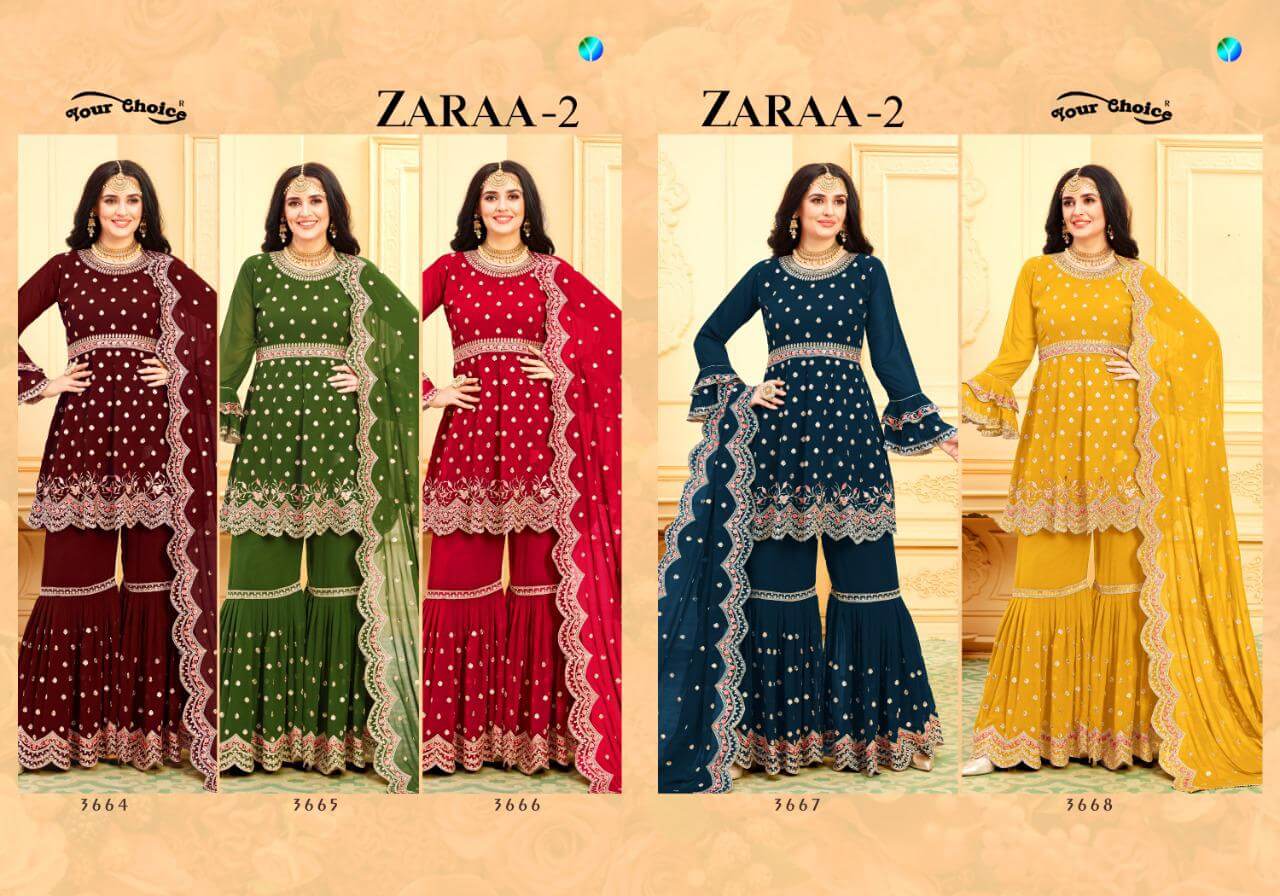 Y.c Presents  Zaraa Vol 2   Designer Salwar Kameez Collection