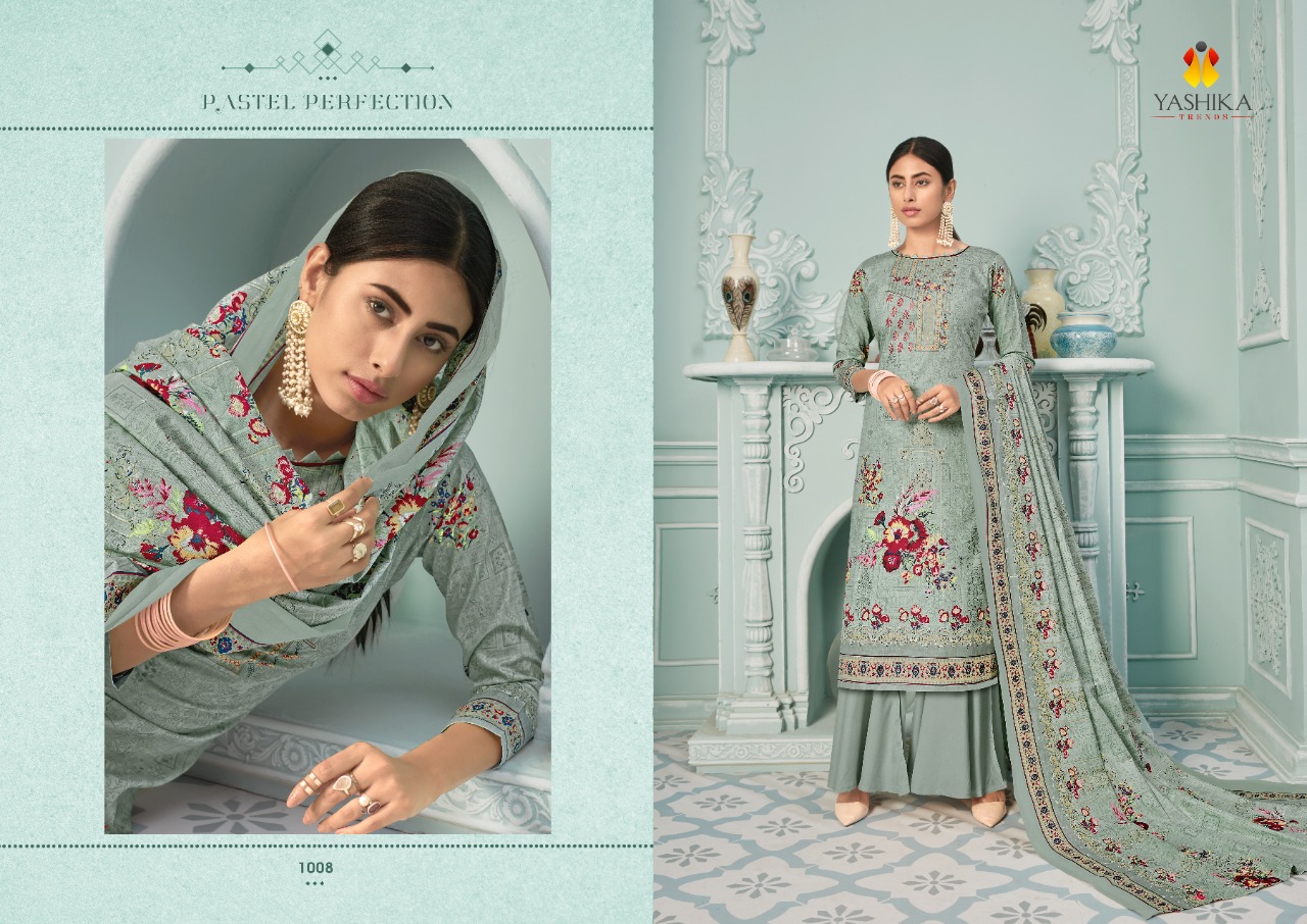 Yashika  Presents Zulffat Vol 1   Karachi Dress Material