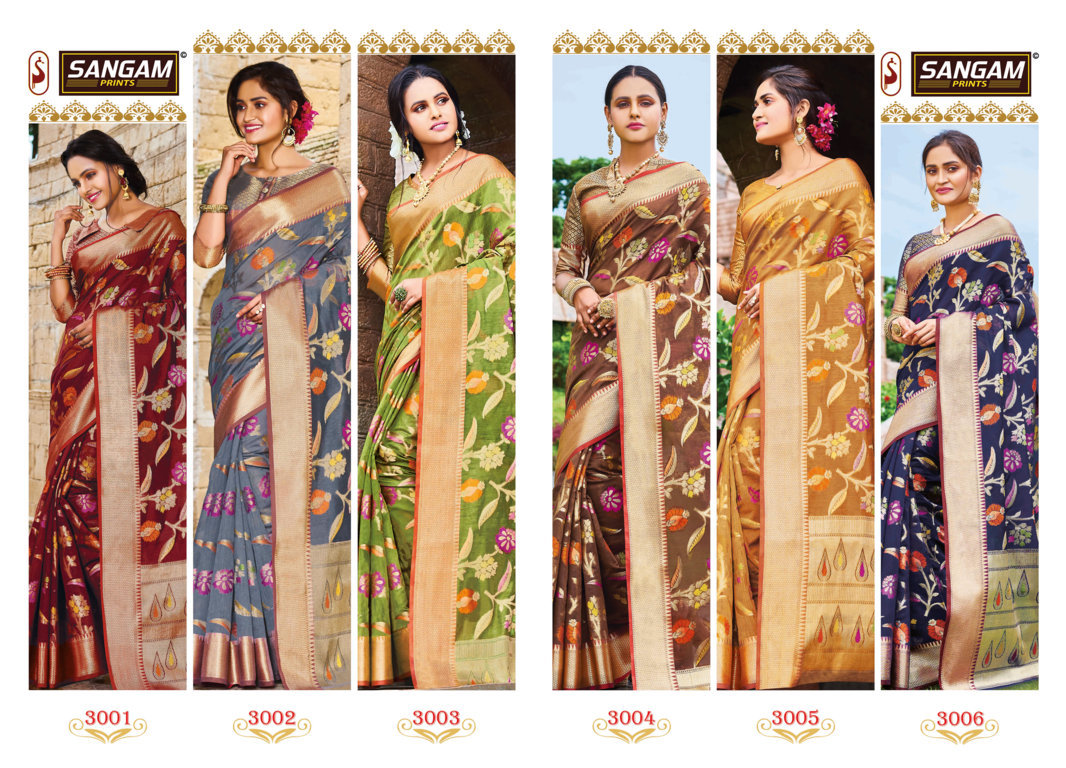 Sangam Presents Vijayapuram Handloom Silk Sarees