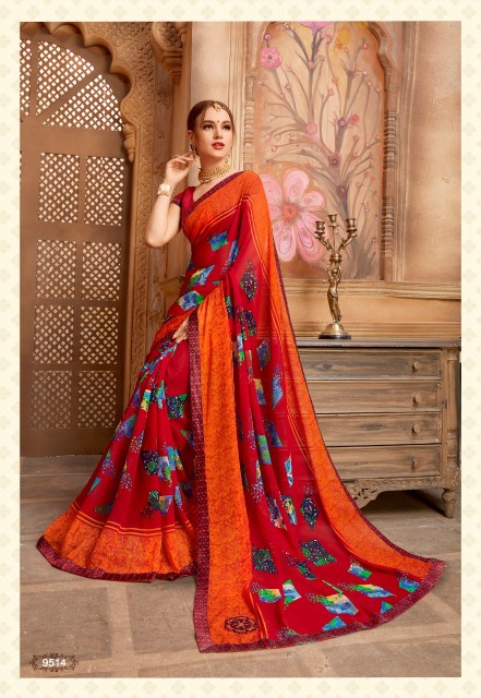Colors Vol 37 By Kodas Group Printed Daily Wear Sarees Collection