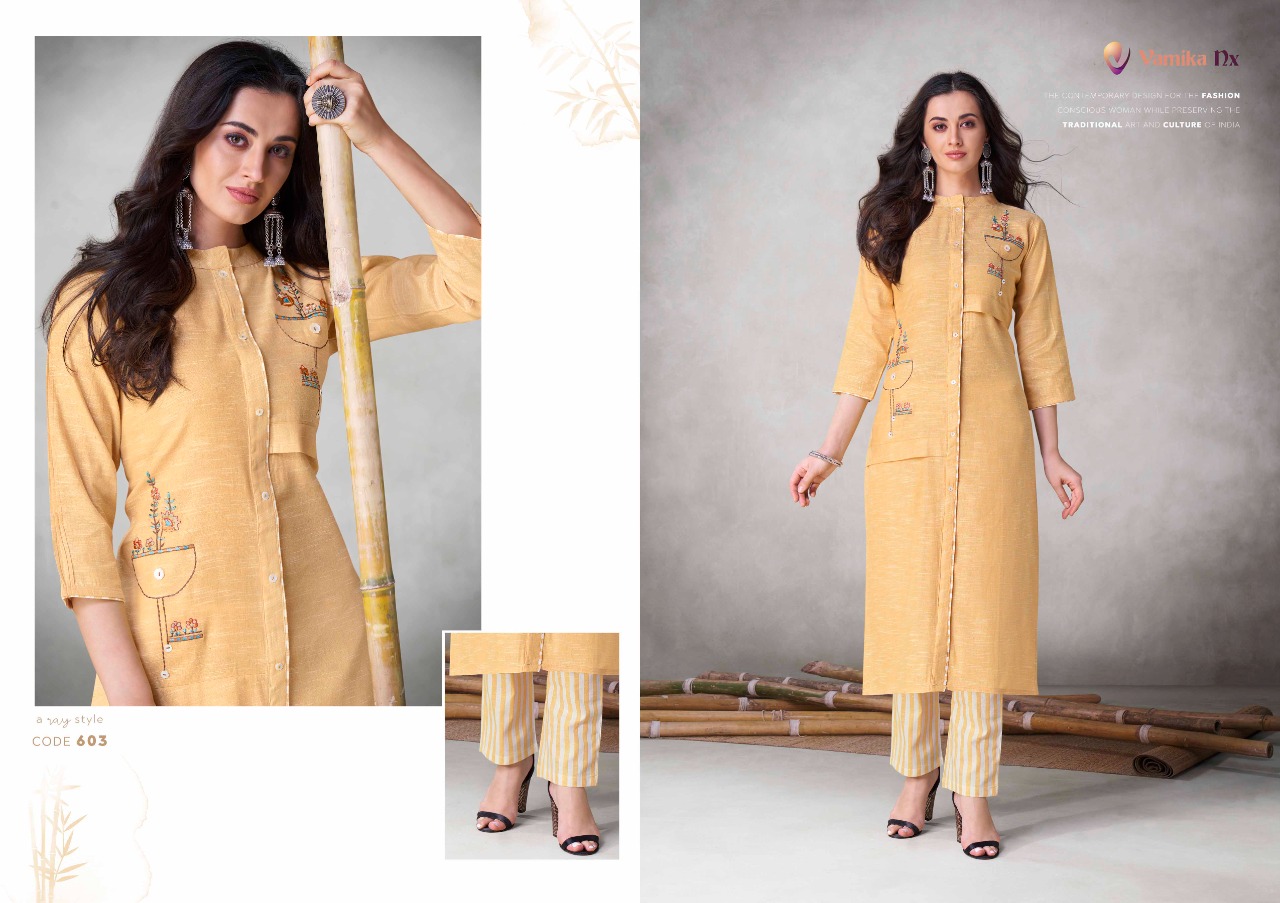 Vamika  Presents Apsara  Kurti With Bottom  Collection