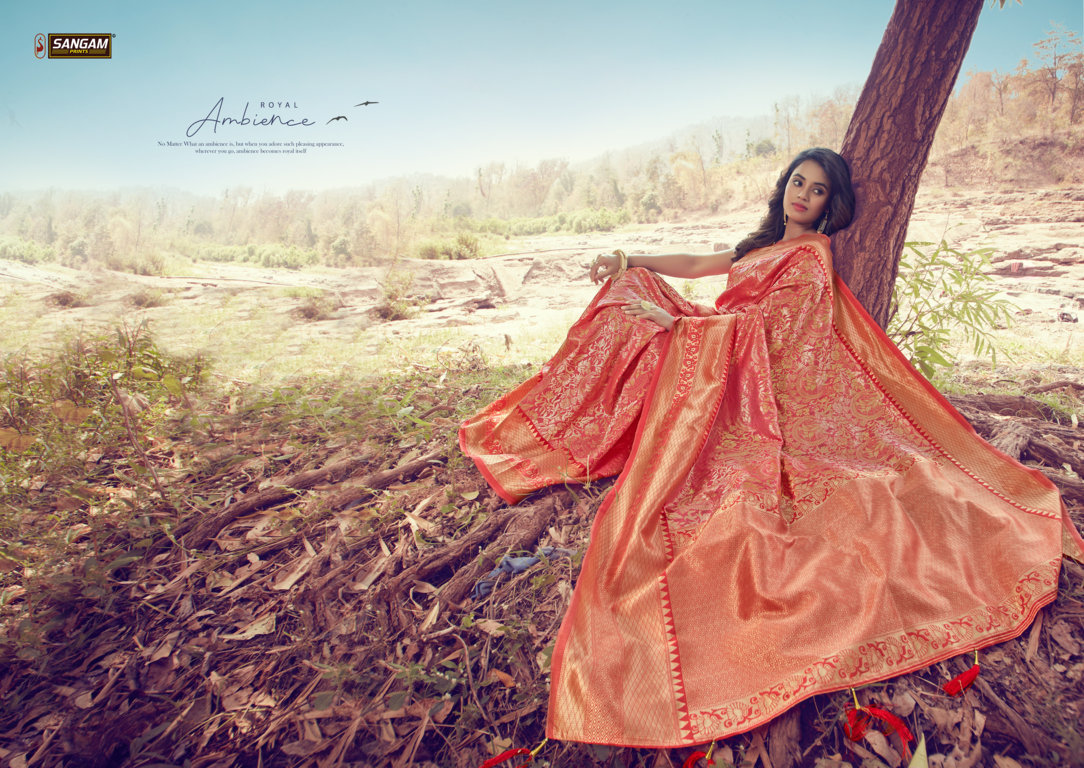 Sangam Presents Tanishq Zari Weaving Silk Sarees