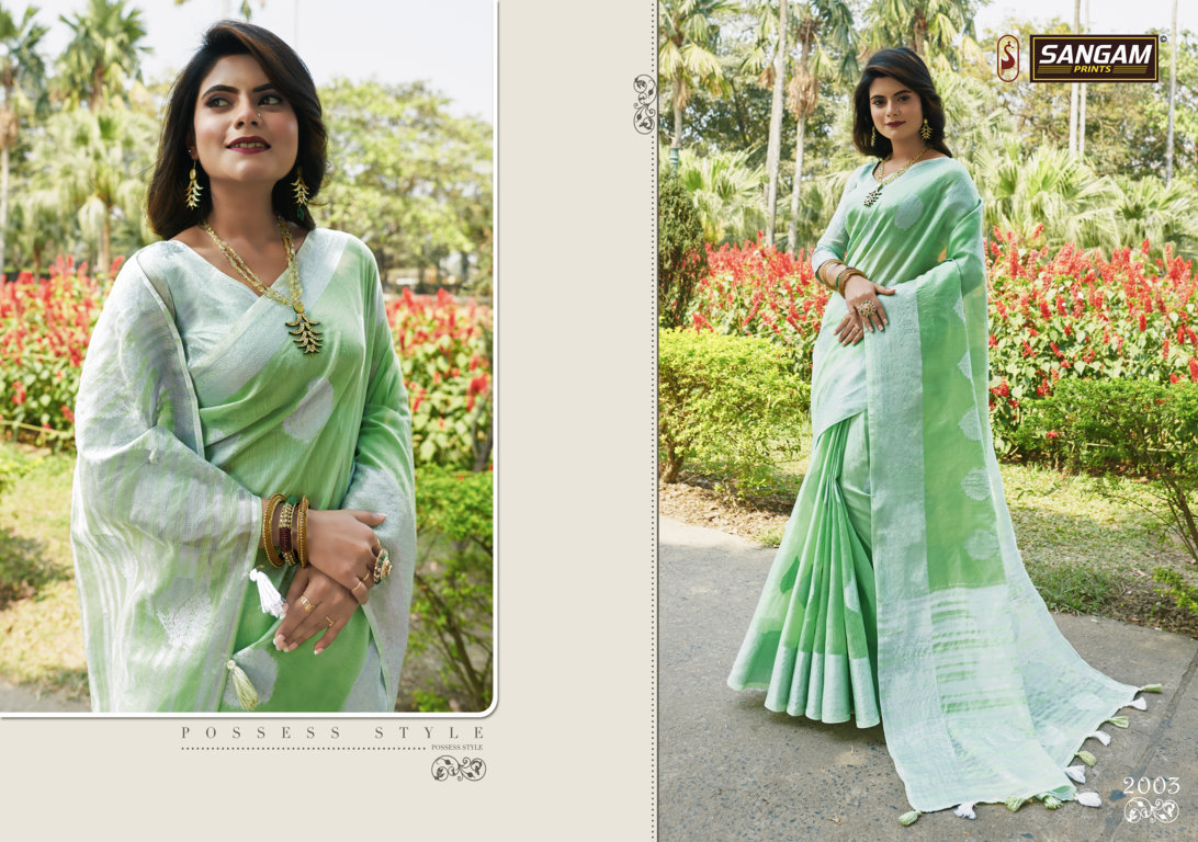Sangam Presents Pankhudi-3 Sarees Collection