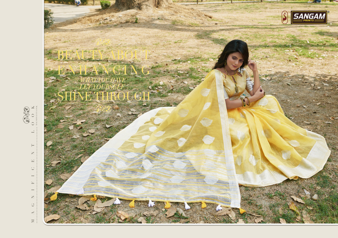 Sangam Presents Pankhudi-3 Sarees Collection