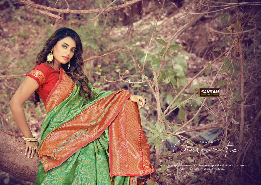 Sangam Presents Tanishq Zari Weaving Silk Sarees