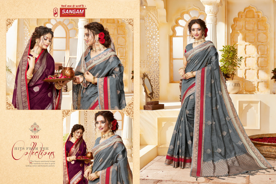 Sangam Presents Indian Handloom Cotton Handloom Sarees