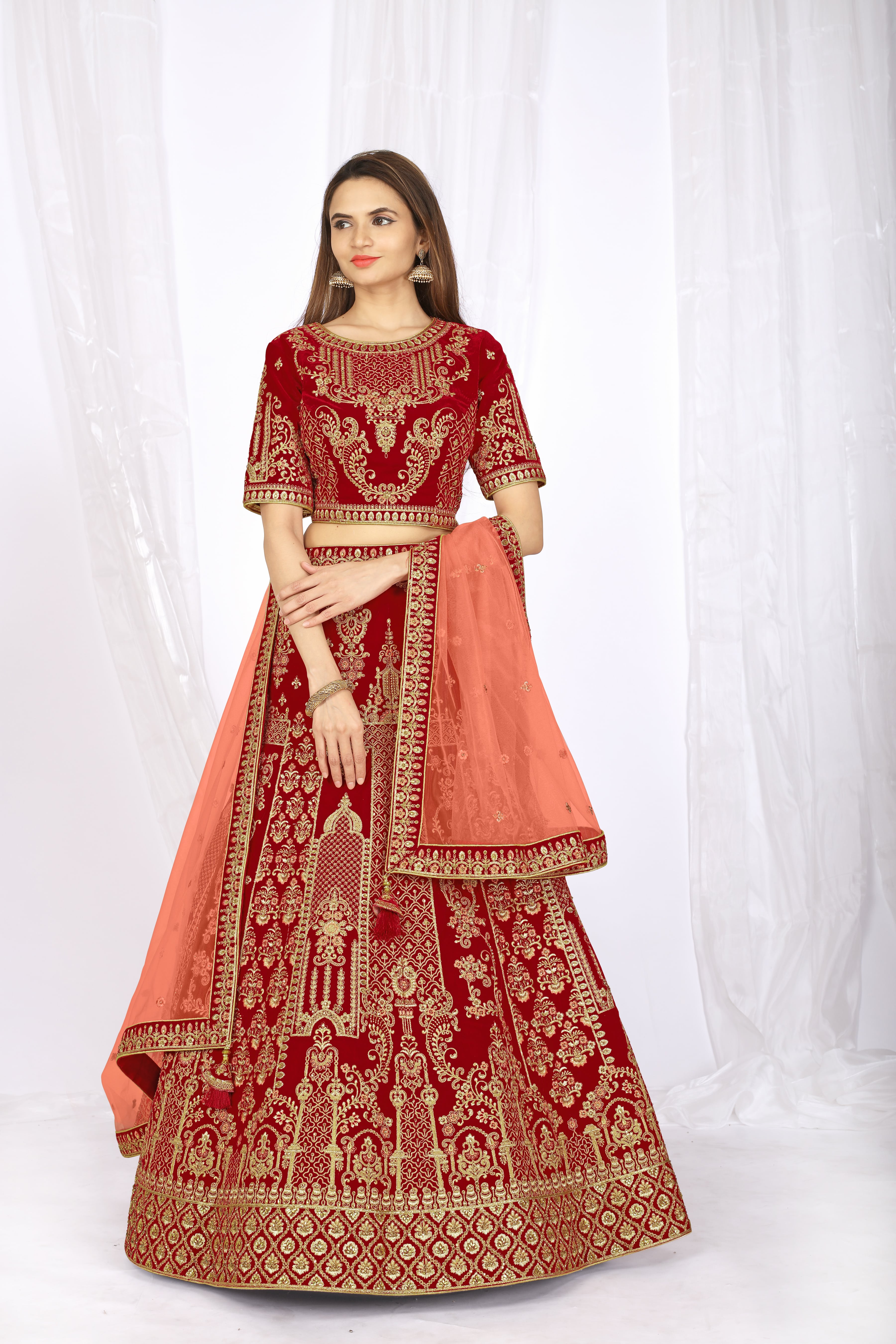 Red Bridal  Expensive Lehenga  Choli