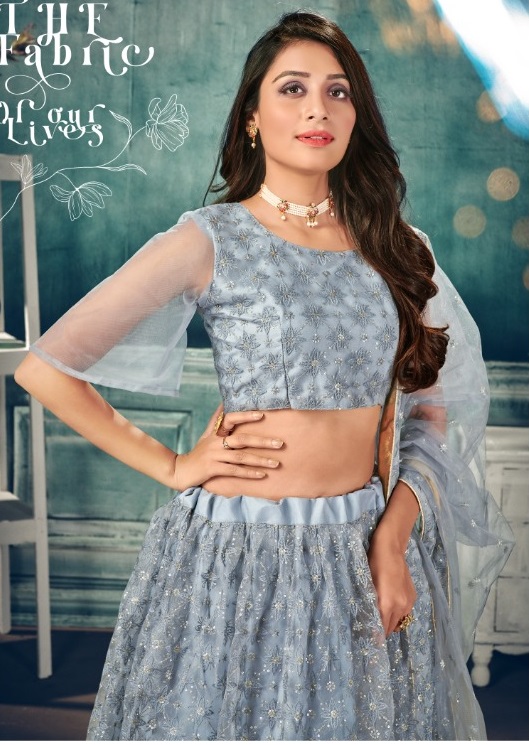 Fc Presents Gulmohar 1006 Wedding Wear Lehenga Collection