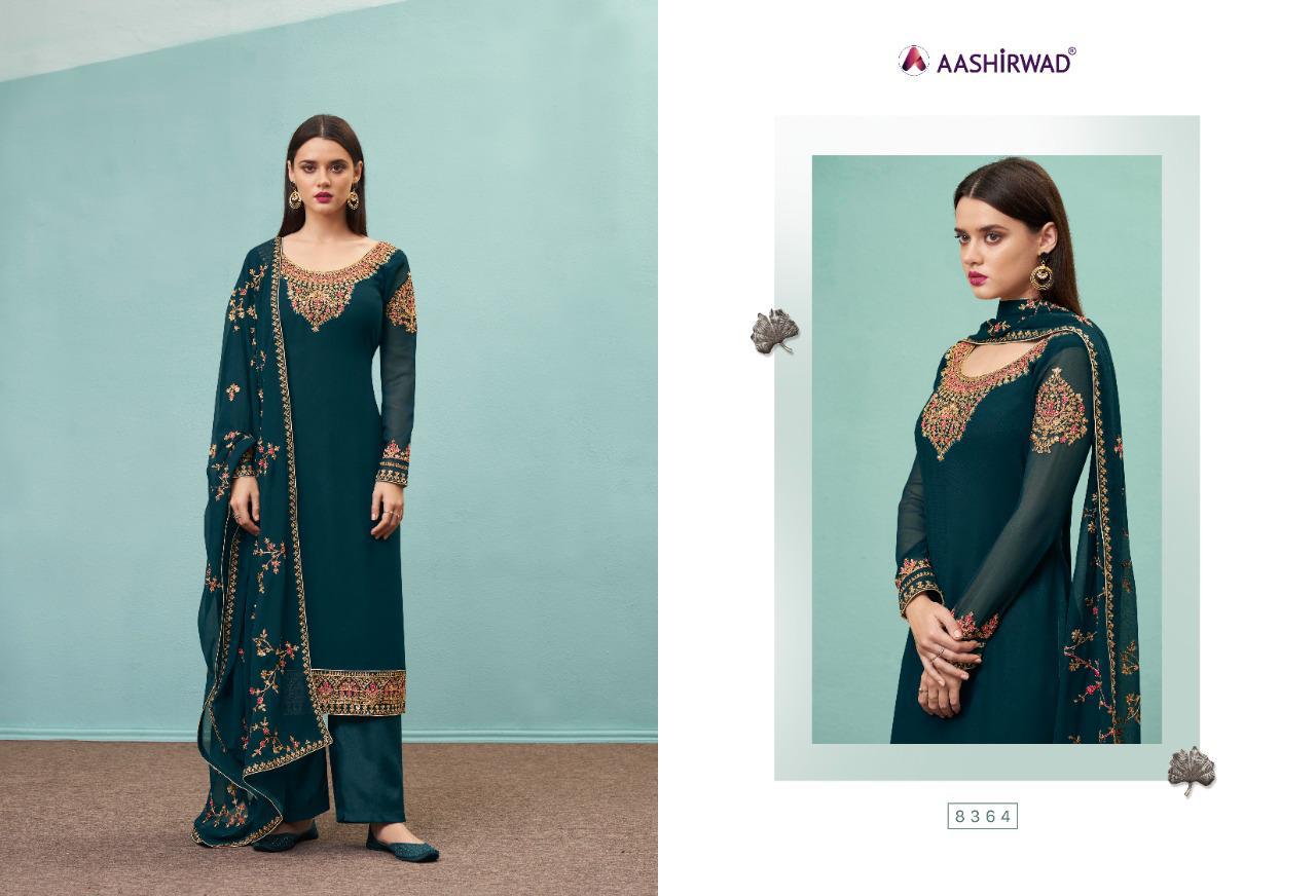 Aashirwad  Presents Tulsi Embroidery Salwar Kameez