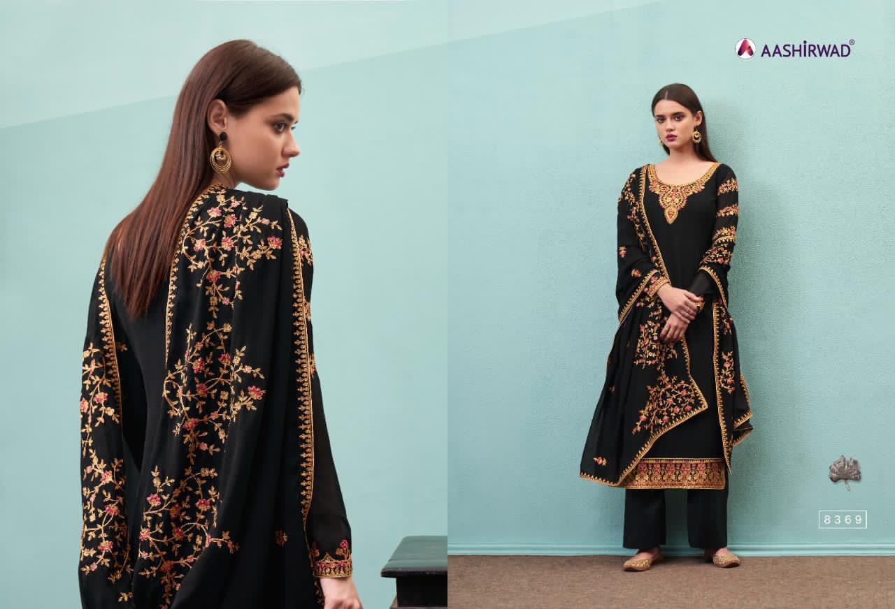 Aashirwad  Presents Tulsi Embroidery Salwar Kameez