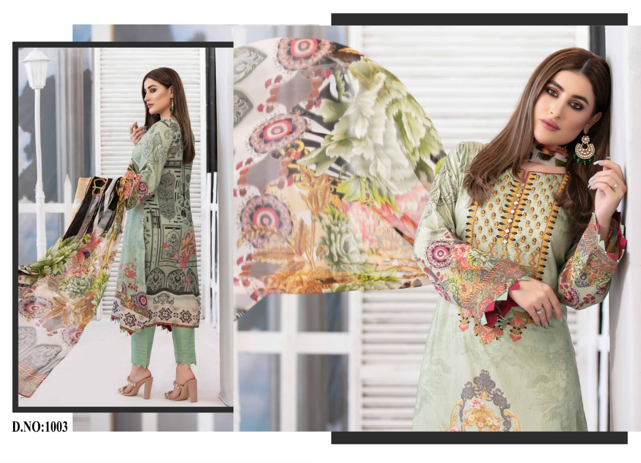 Agha Noor Tawakkal Printed Karachi Dress Catalog