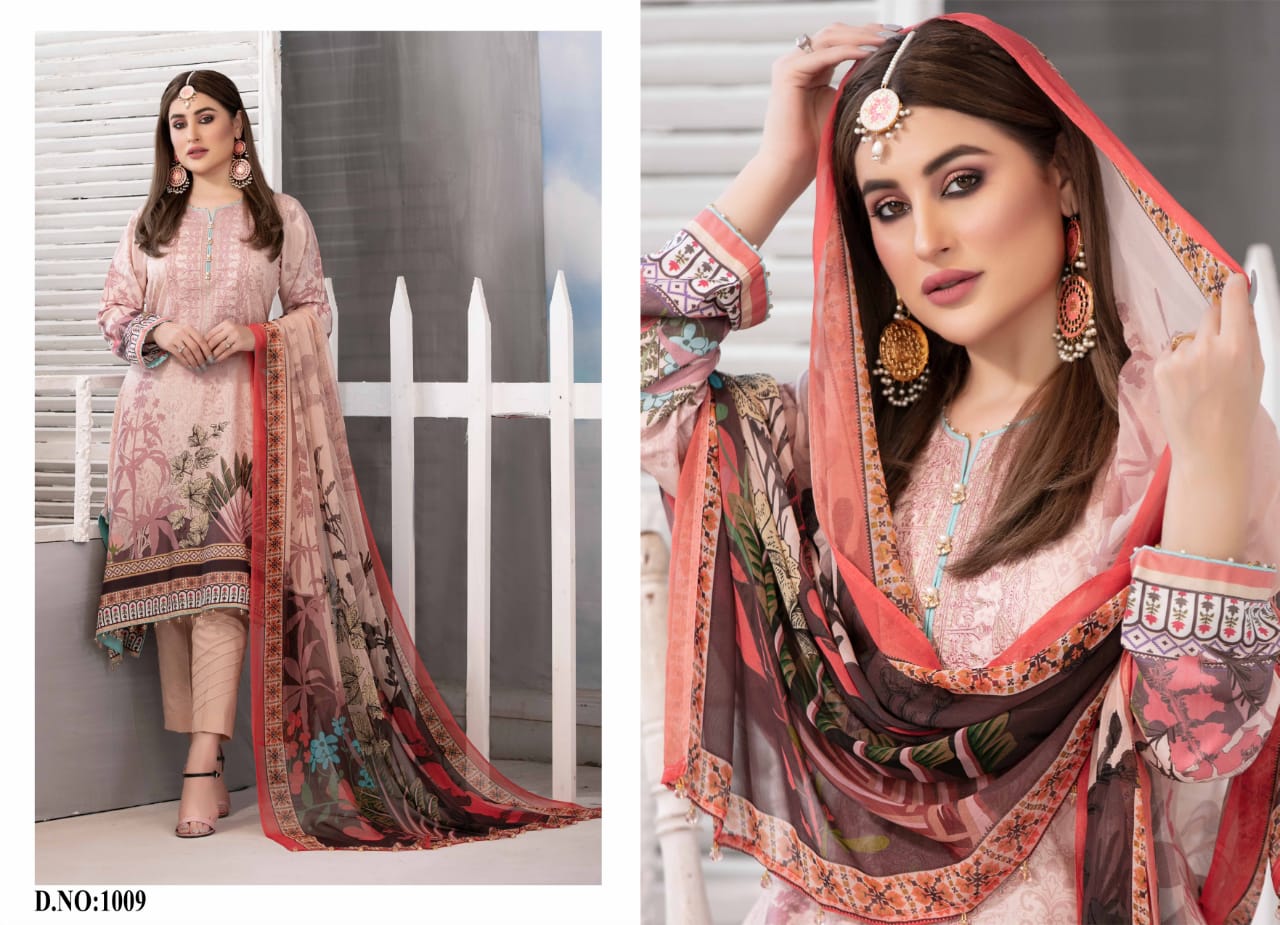 Agha Noor Tawakkal Printed Karachi Dress Catalog