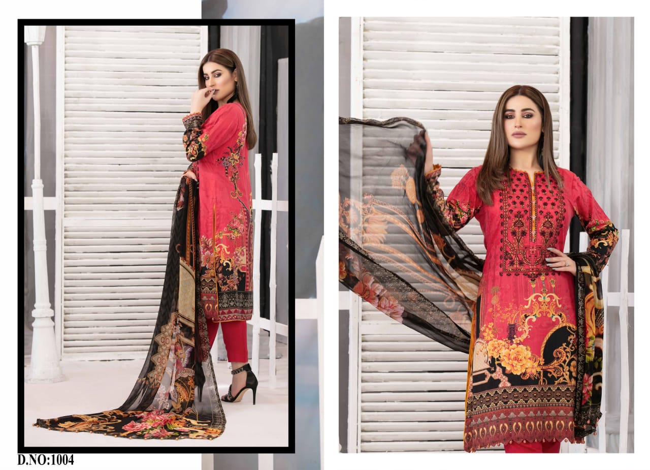 Agha Noor Tawakkal Printed Karachi Dress Catalog