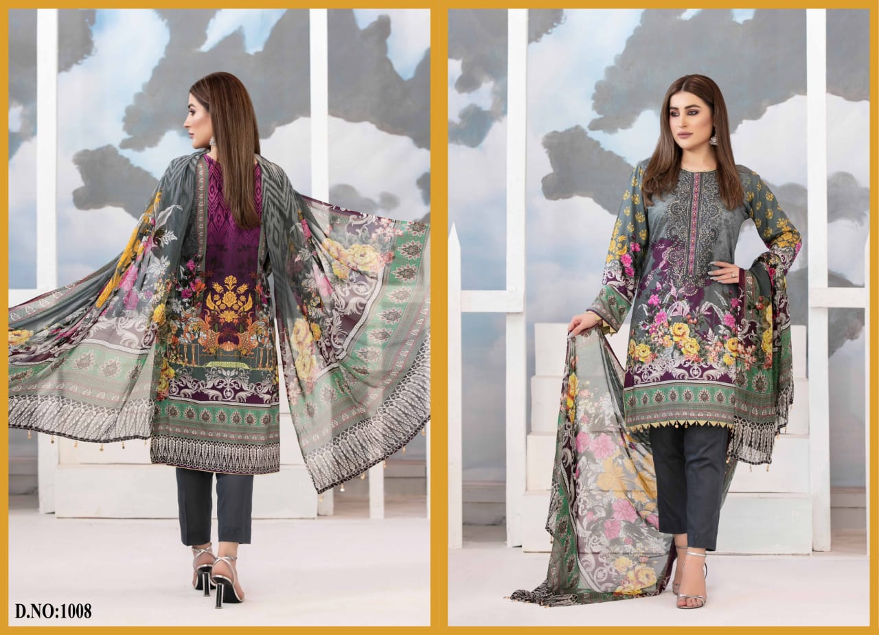 Agha Noor Tawakkal Printed Karachi Dress Catalog