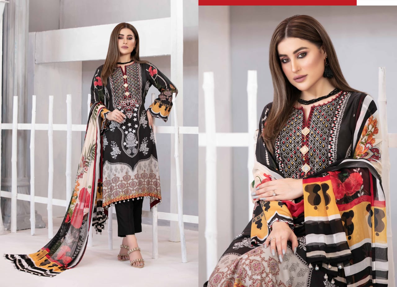 Agha Noor Tawakkal Printed Karachi Dress Catalog