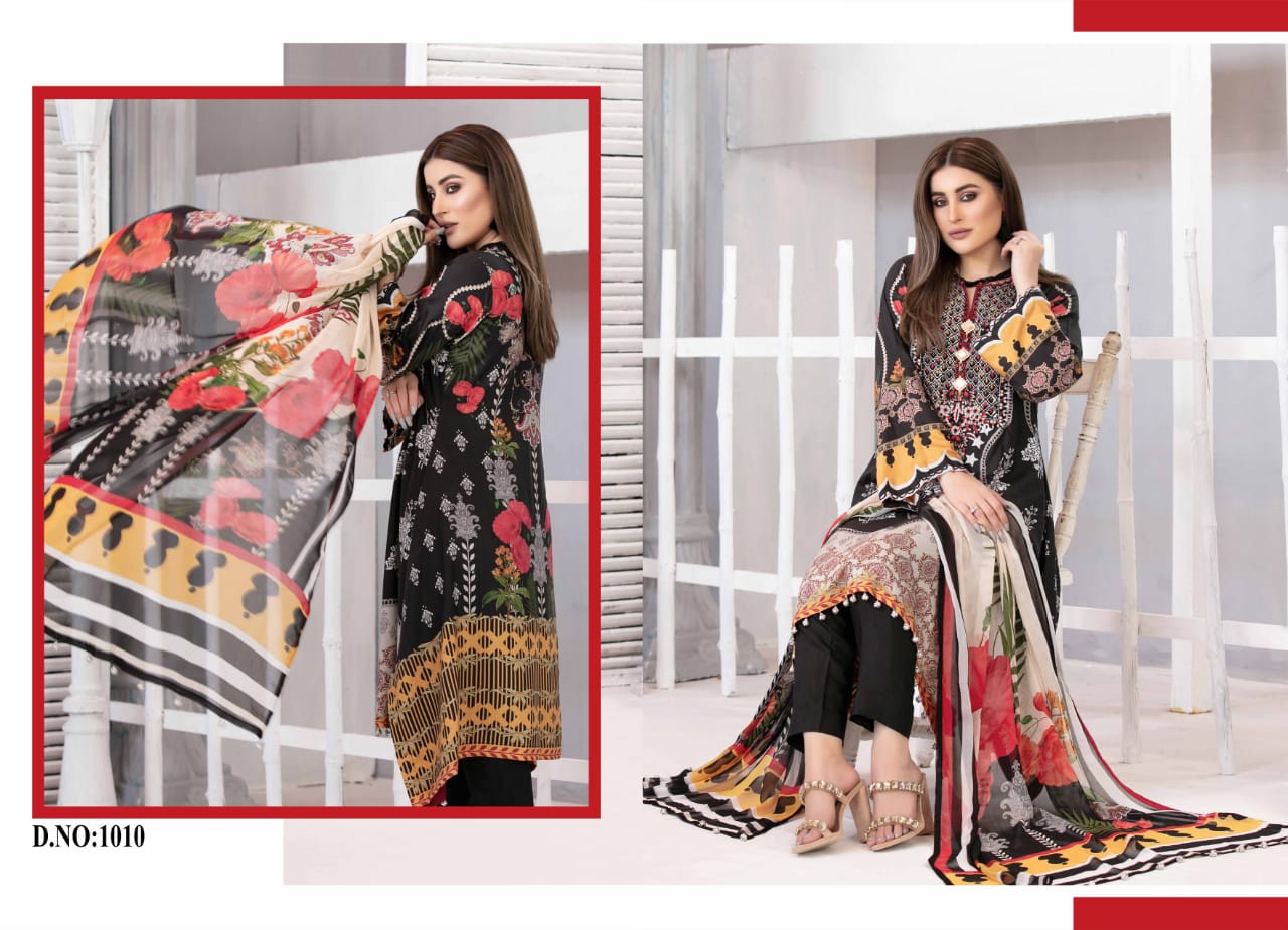 Agha Noor Tawakkal Printed Karachi Dress Catalog