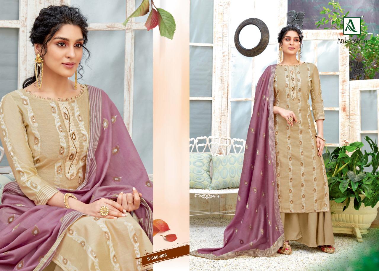 Alok Presents  Aakarshan Exclusive Designer Dress Material