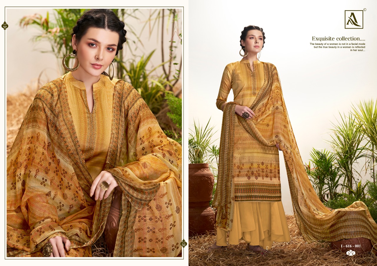 Alok Presents  Kiara Designer Dress Material
