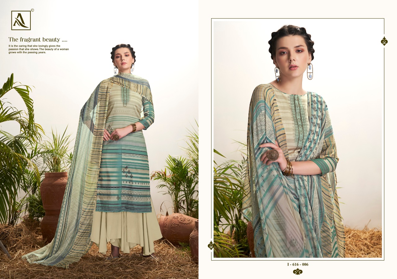 Alok Presents  Kiara Designer Dress Material