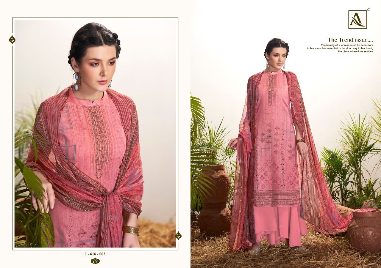 Alok Presents  Kiara Designer Dress Material
