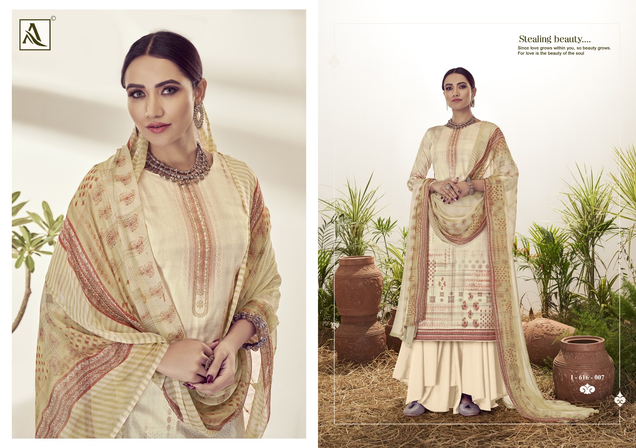 Alok Presents  Kiara Designer Dress Material