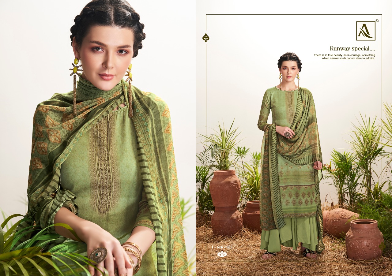 Alok Presents  Kiara Designer Dress Material