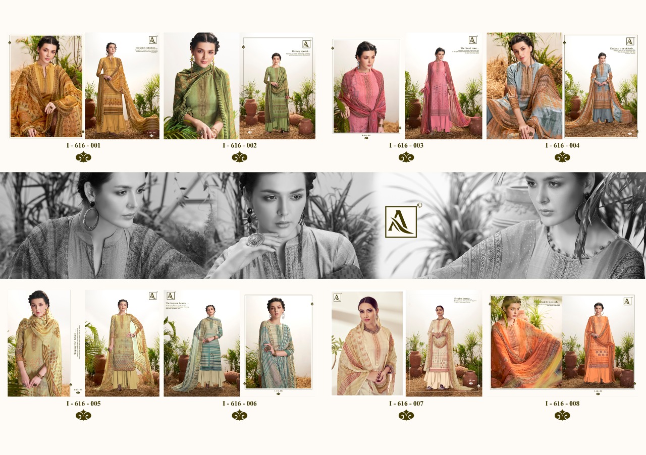 Alok Presents  Kiara Designer Dress Material