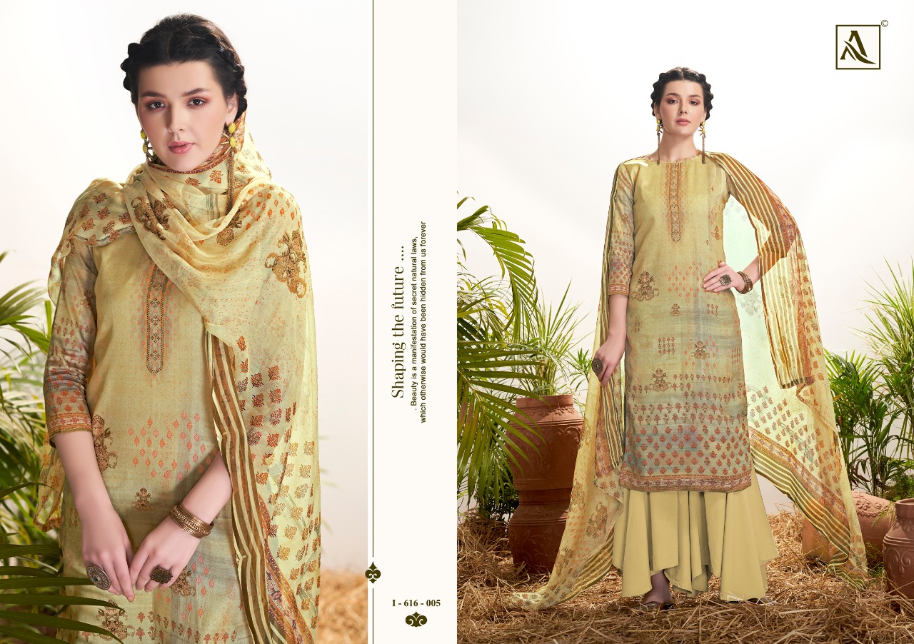 Alok Presents  Kiara Designer Dress Material