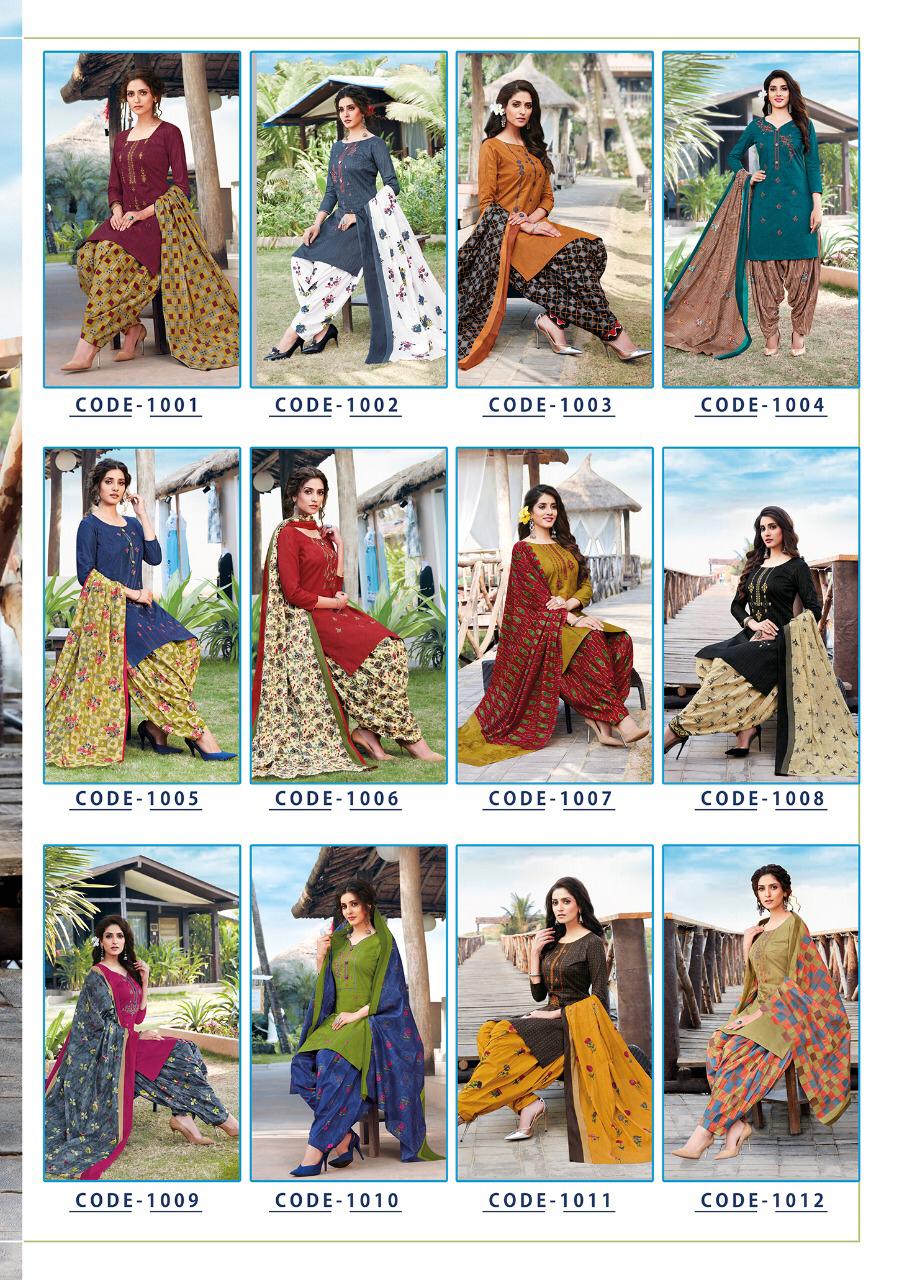 Balaji Presents Cotton Lotus  Vol 1  Cotton Dress Materials