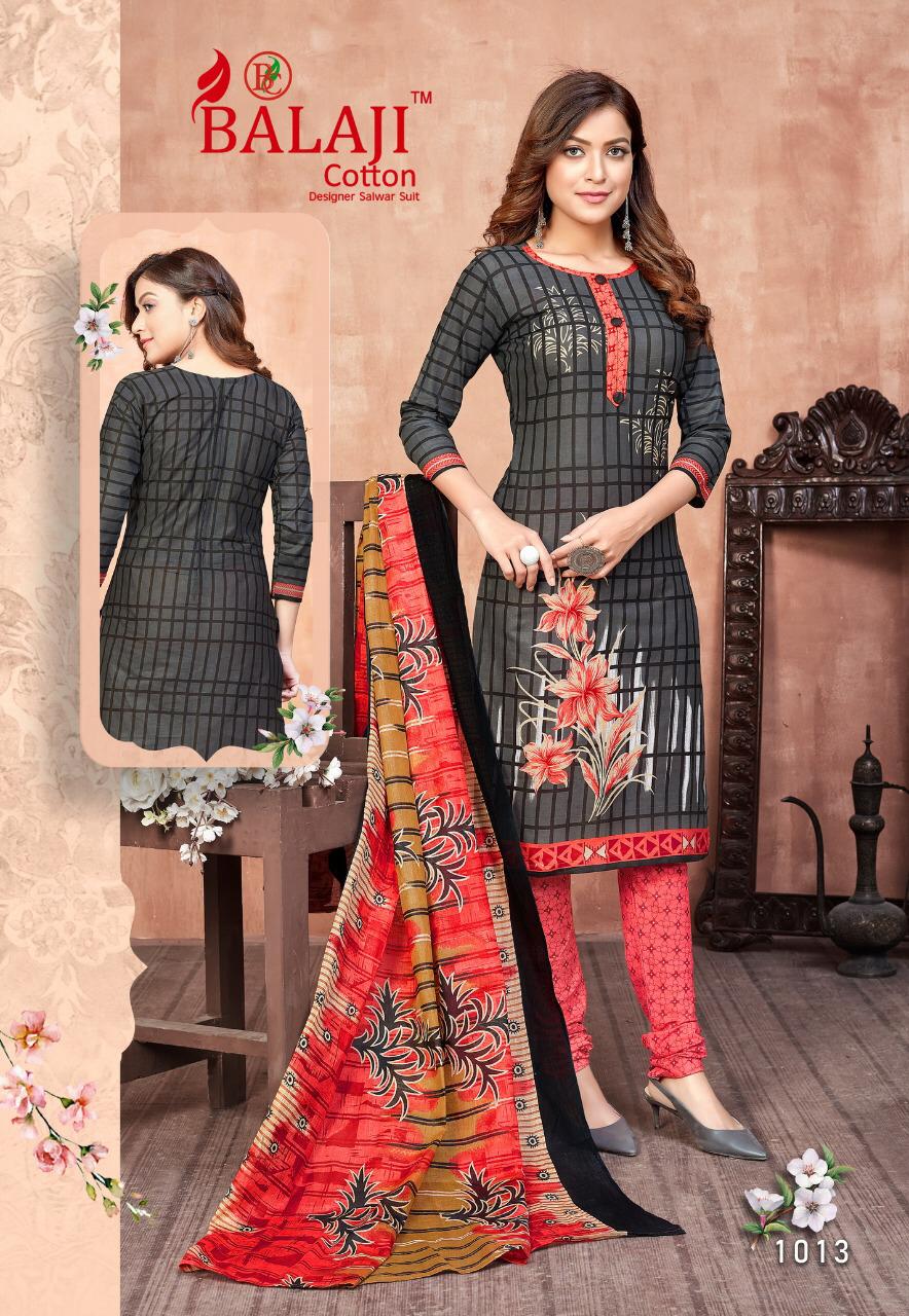 Balaji Presents Hungama Vol 10  Printed Dress Material