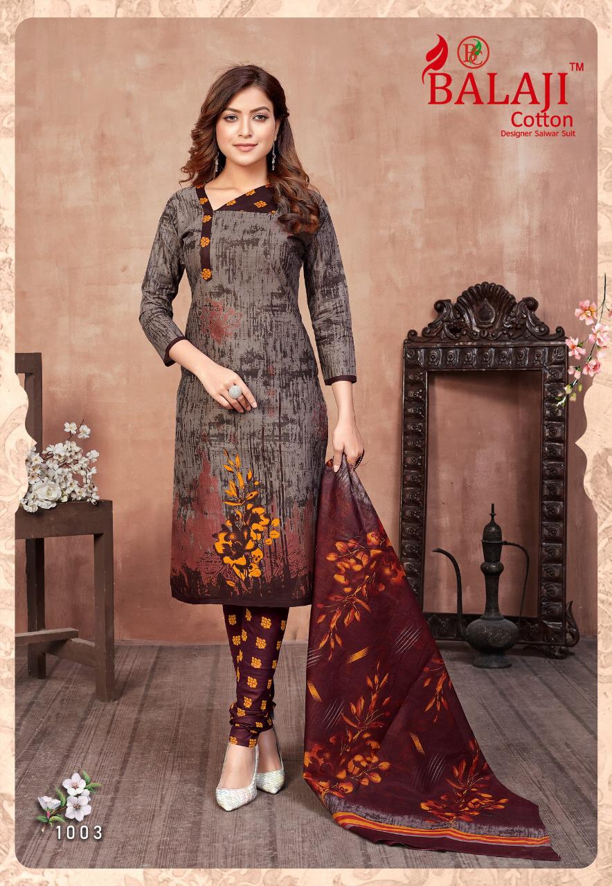 Balaji Presents Hungama Vol 10  Printed Dress Material
