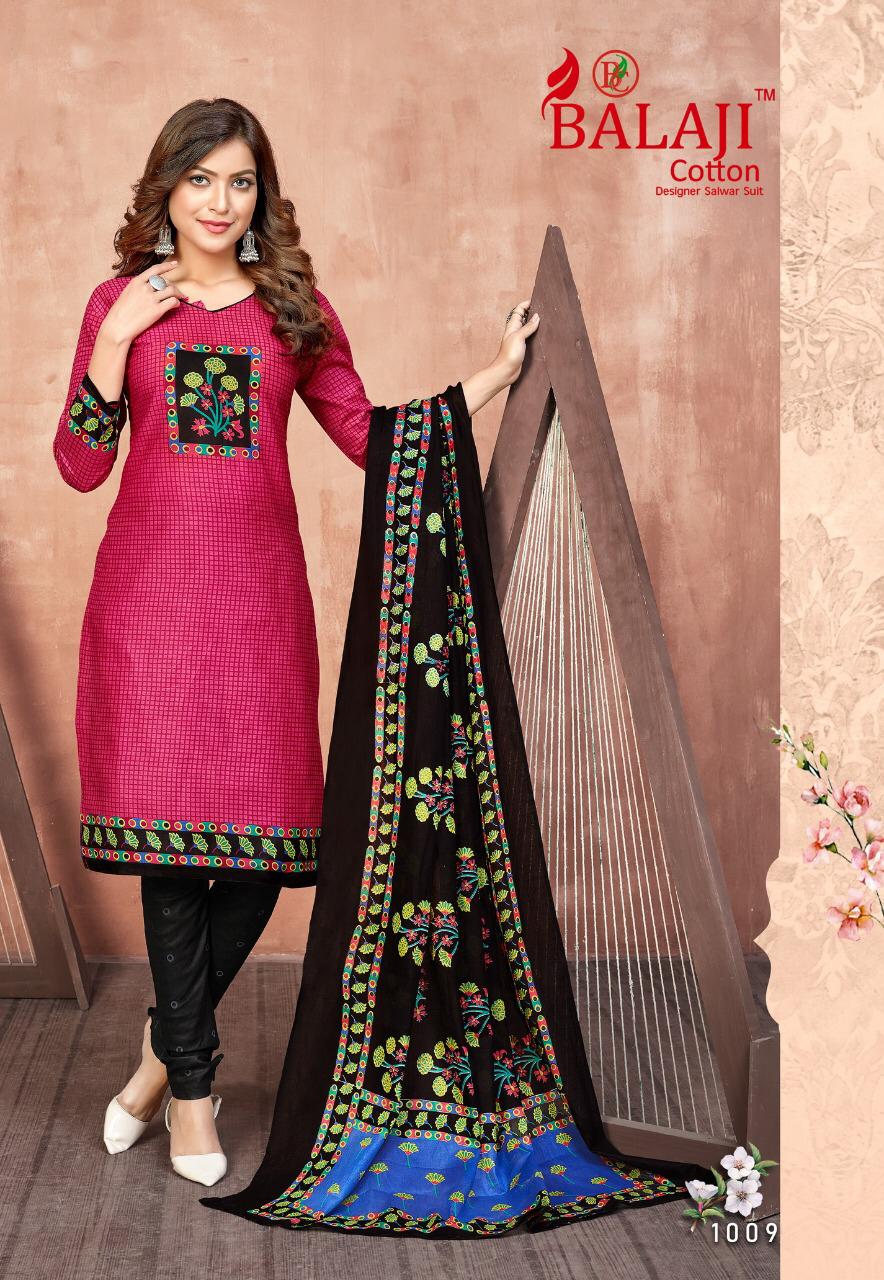 Balaji Presents Hungama Vol 10  Printed Dress Material