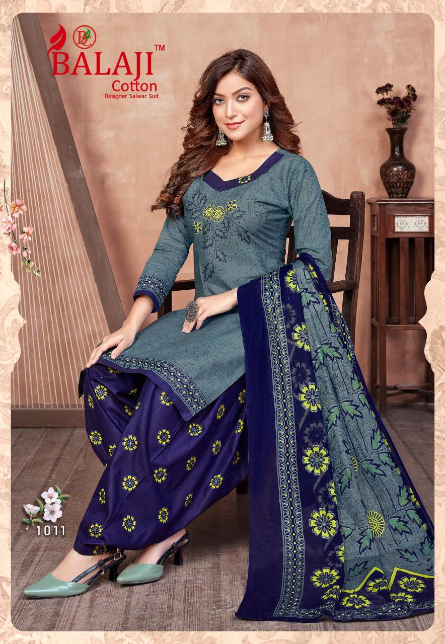 Balaji Presents Hungama Vol 10  Printed Dress Material