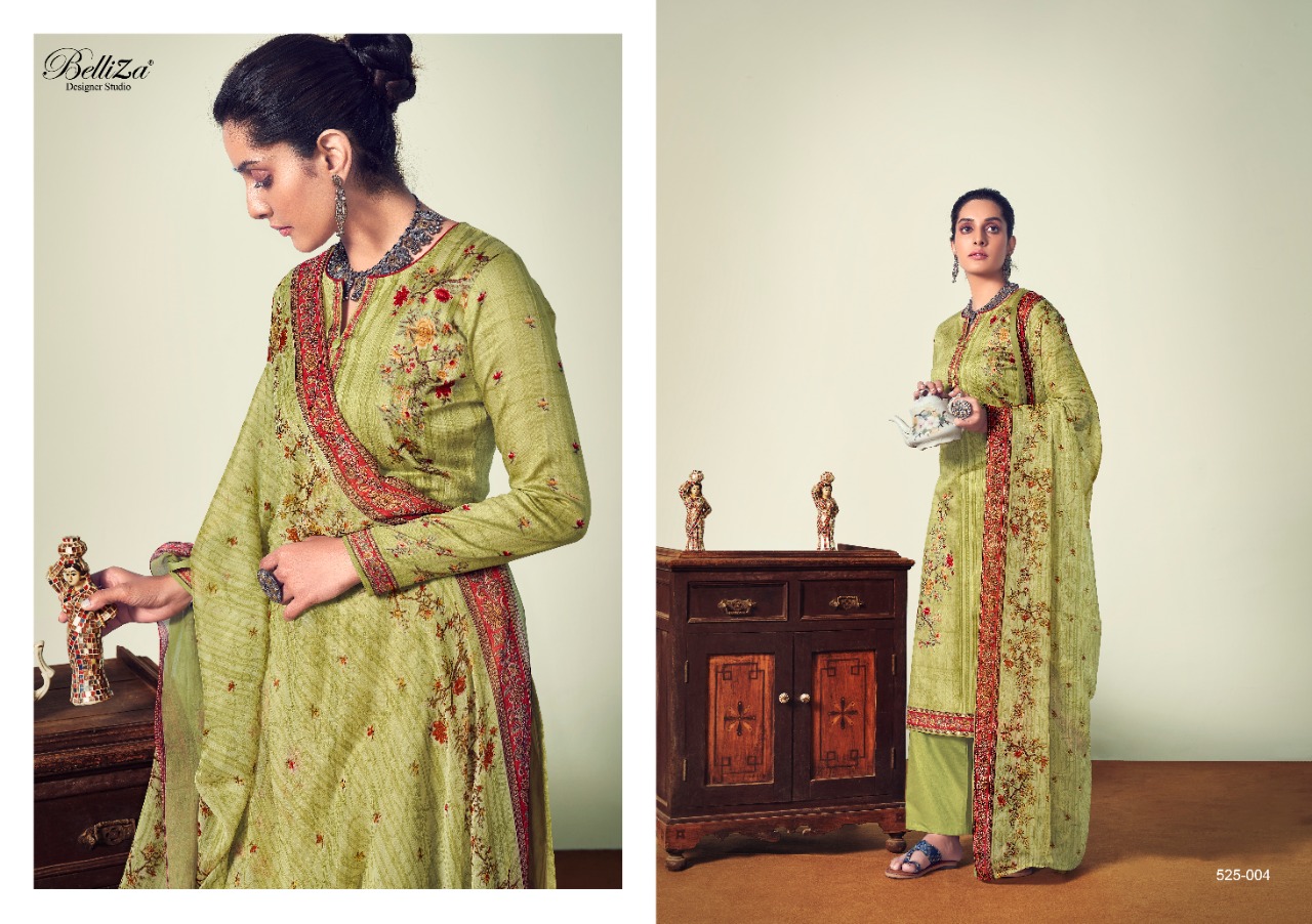 Belliza Presents Muskaan Designer Dress Material