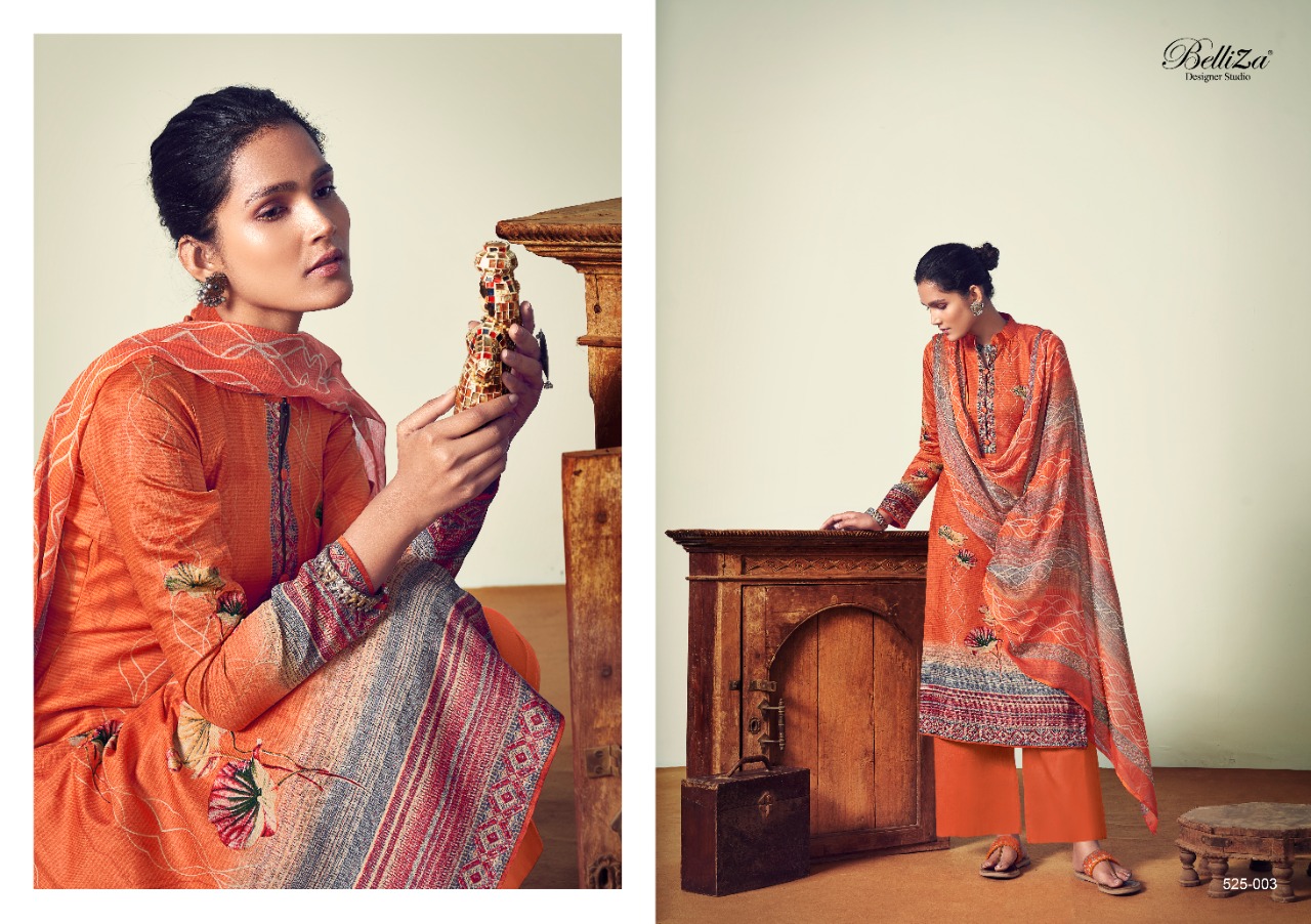 Belliza Presents Muskaan Designer Dress Material