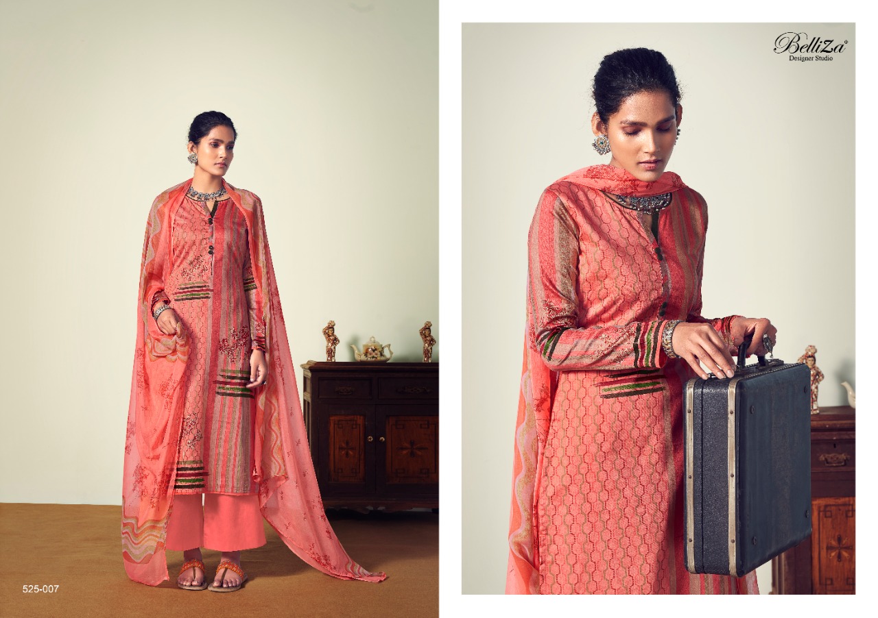 Belliza Presents Muskaan Designer Dress Material