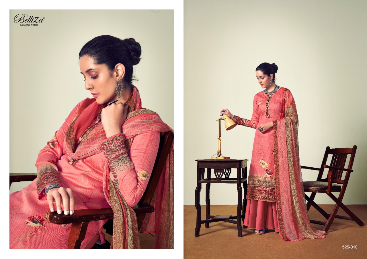 Belliza Presents Muskaan Designer Dress Material
