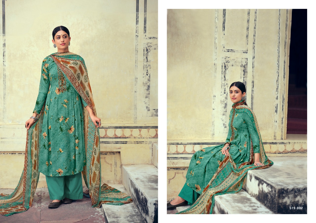 Belliza Presents Mystic  Designer Dress Material Collection