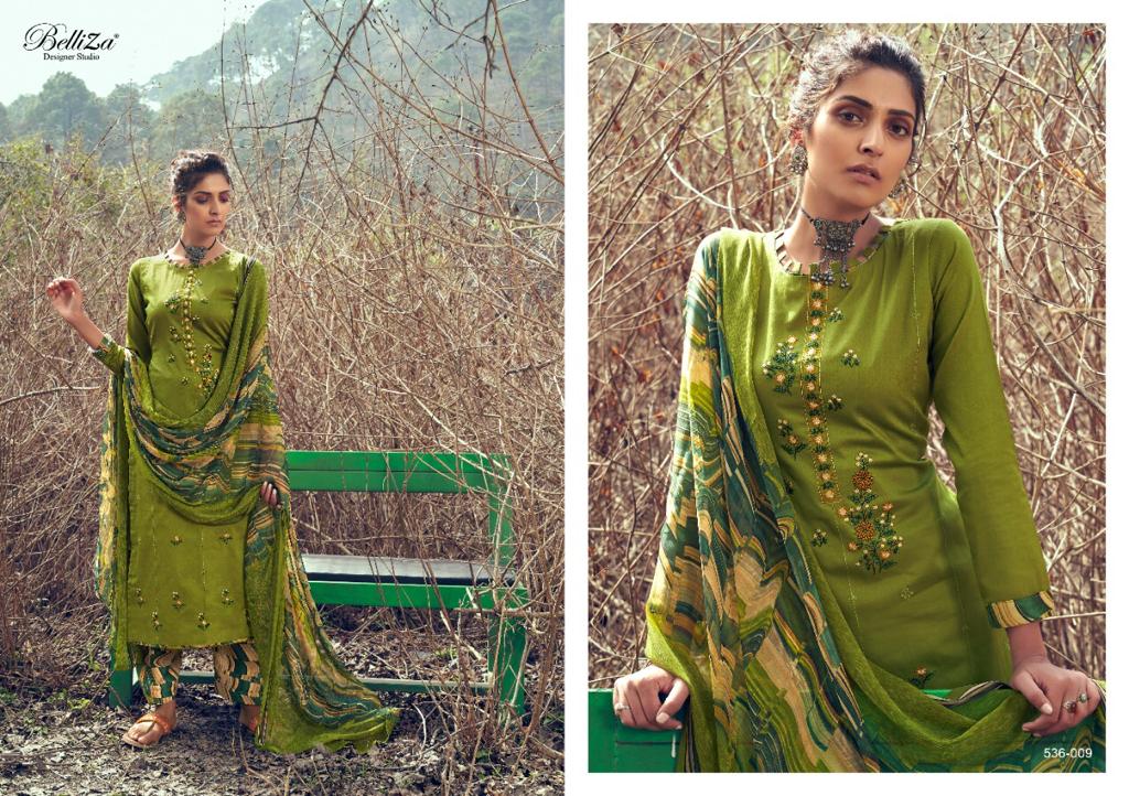 Belliza Presents Nazar E Pattiala  Designer Dress Material Collection