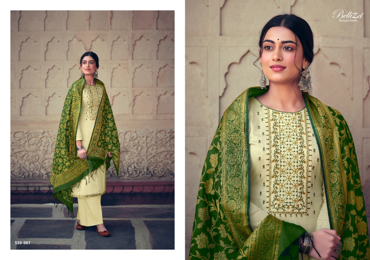 Belliza Presents  Shamia Designer Dress Material Collection