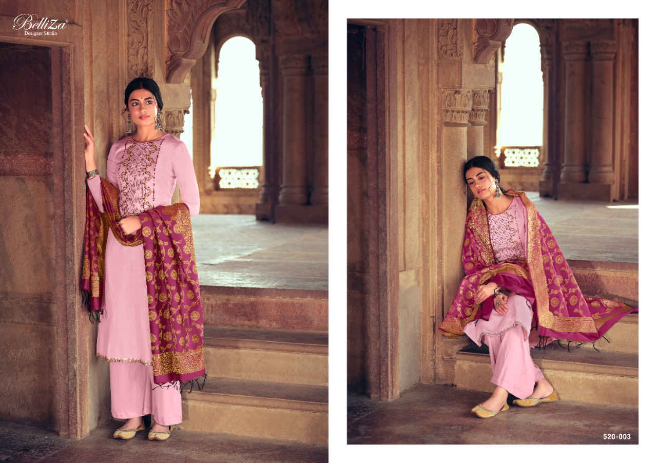 Belliza Presents  Shamia Designer Dress Material Collection