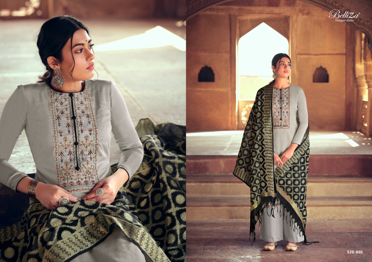 Belliza Presents  Shamia Designer Dress Material Collection
