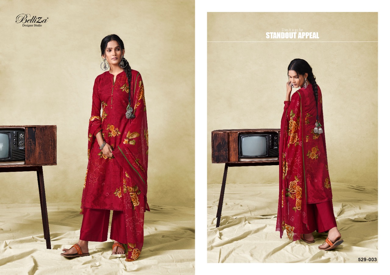 Belliza Prsesnts Richa Designer Dress Material