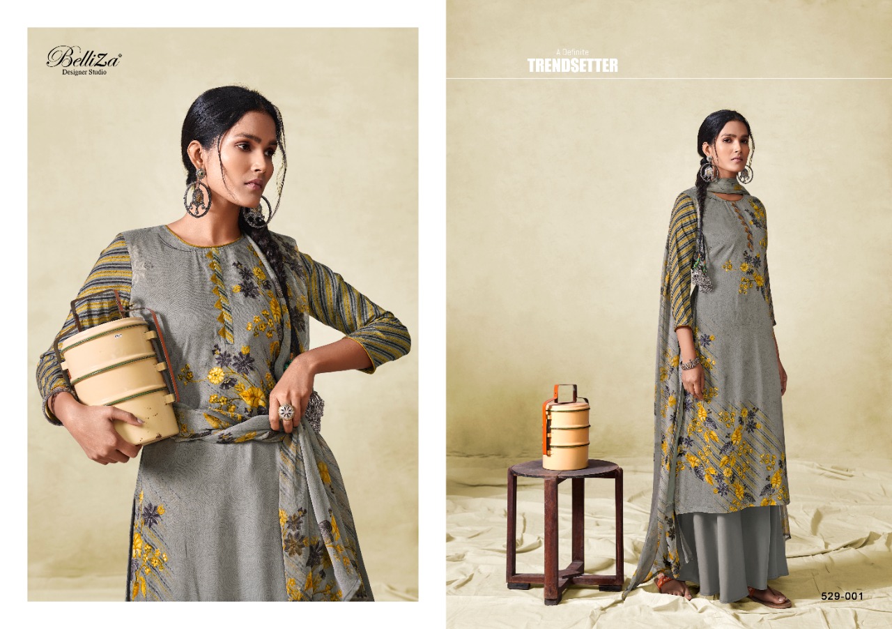 Belliza Prsesnts Richa Designer Dress Material