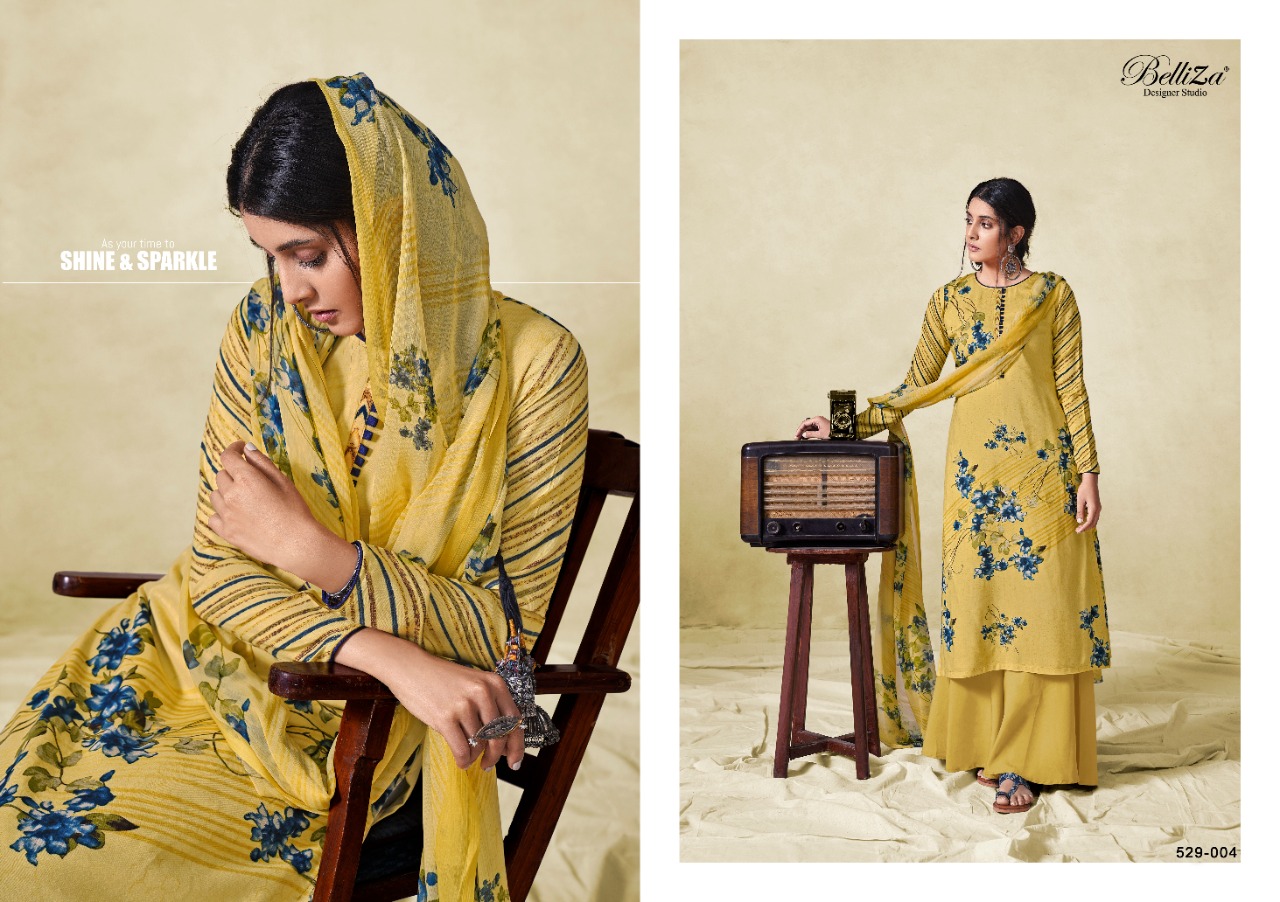 Belliza Prsesnts Richa Designer Dress Material